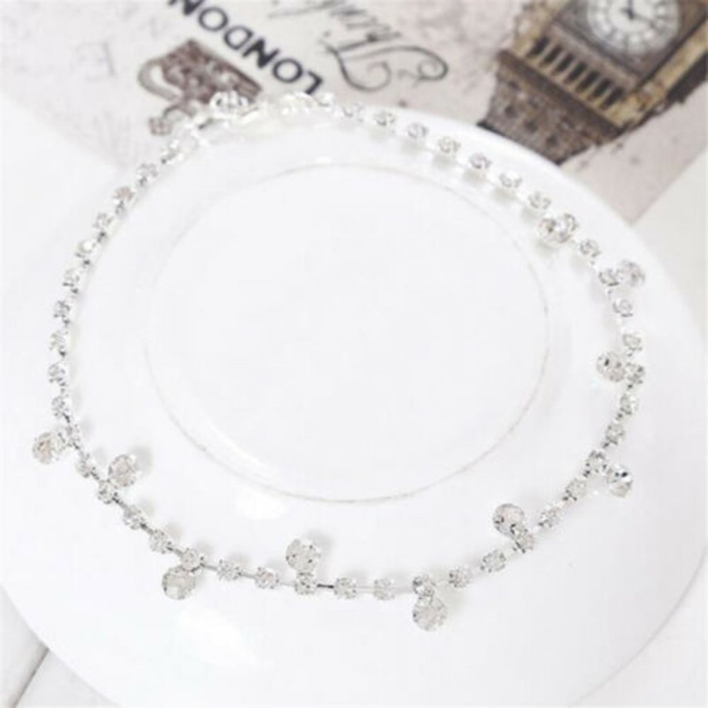 Women's Sexy Crystal Diamond Anklet Ankle Bracelet - Picture 5 of 11